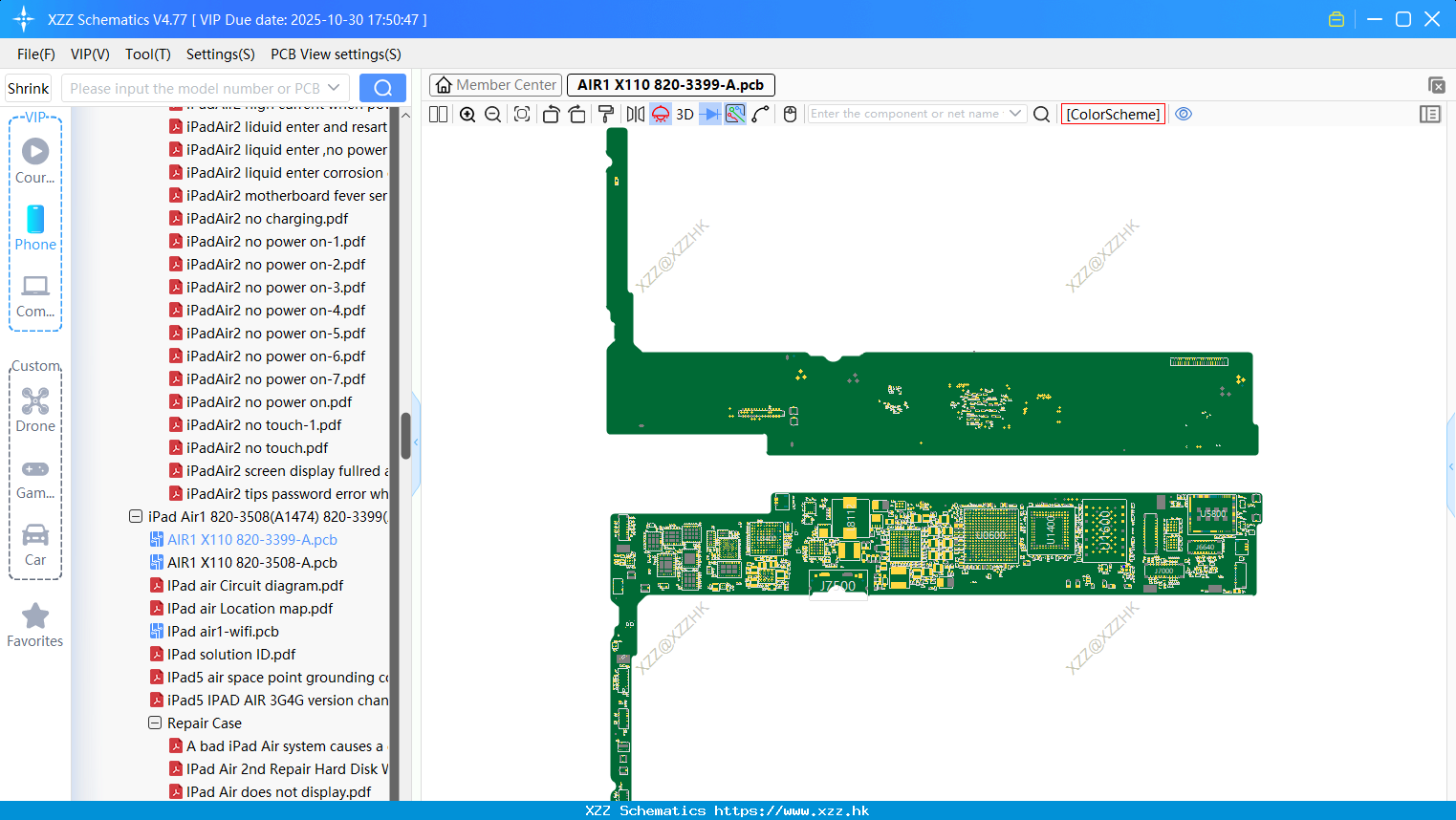 IPad AIR1 X110 820-3399-A